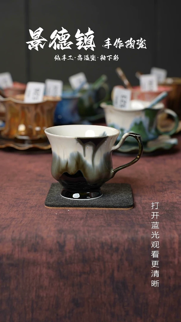 原创景德镇手工高温陶瓷605