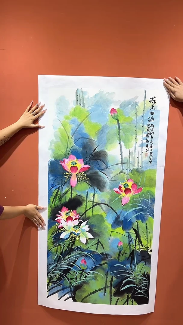 国画郑乐华手绘绘画作品21-47