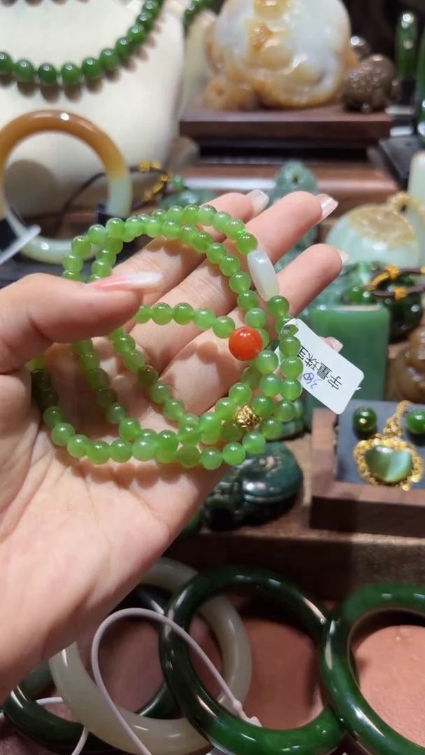 未镶嵌手串和田玉（碧玉）1