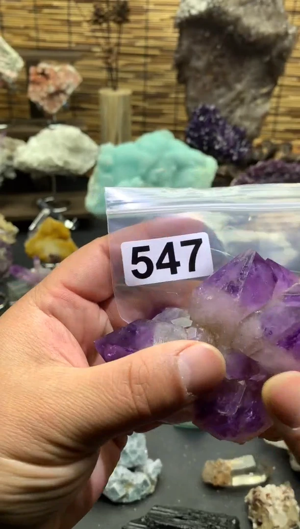 【闪购商品】紫晶珠宝半成品银S925镶嵌水晶547