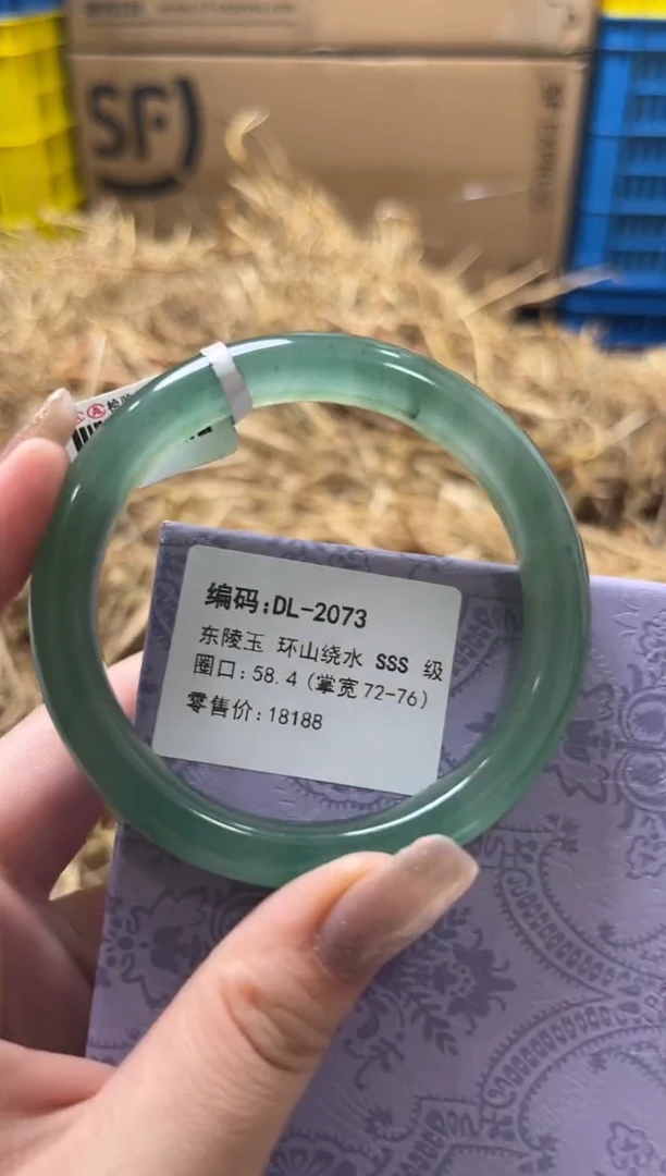 未镶嵌手镯石英质玉DL-2073