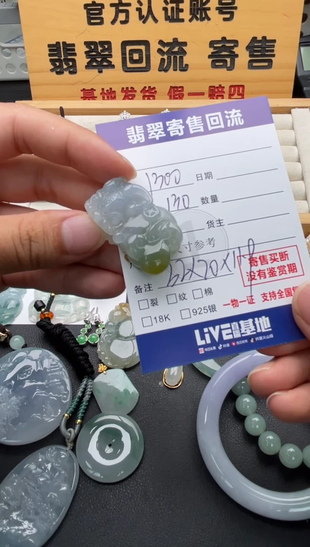 颈饰未镶嵌翡翠10147098