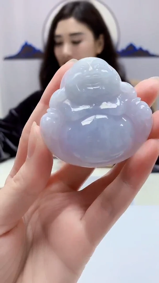 【闪购商品】定制翡翠未镶嵌4829zm-毛货挂件32佛公