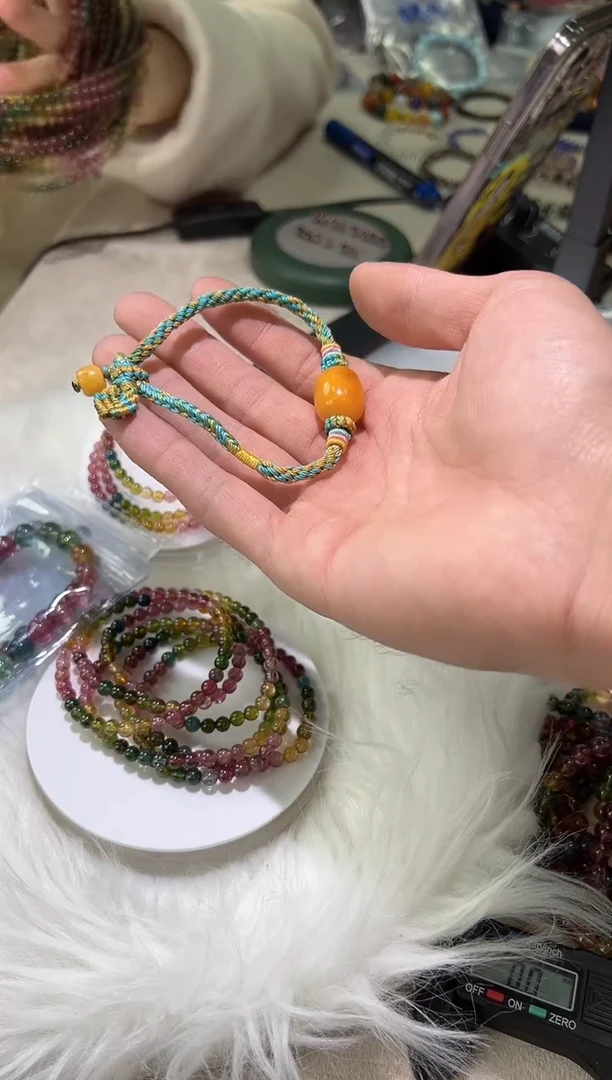 【闪购商品】蜜蜡手绳未镶嵌0113m072多样性发一