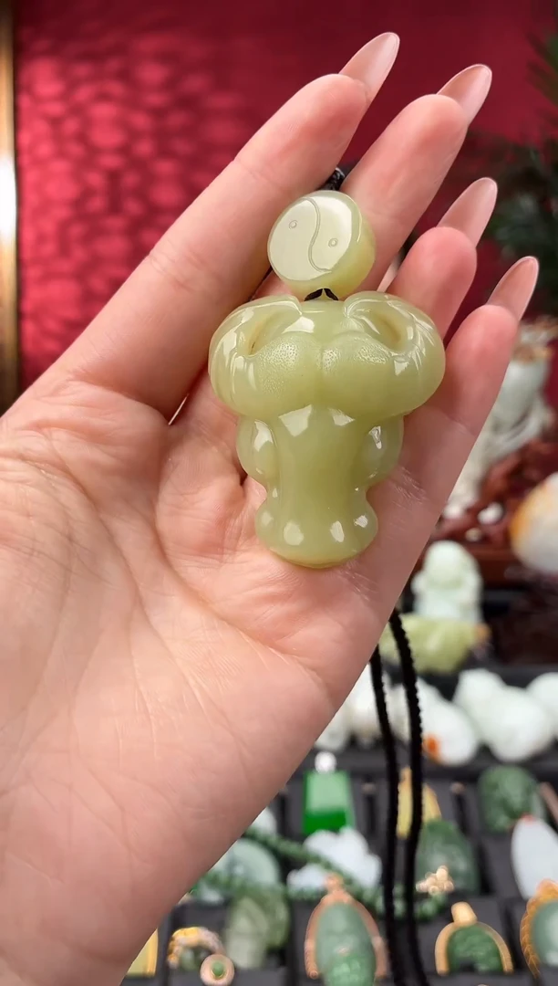 未镶嵌和田玉挂件004