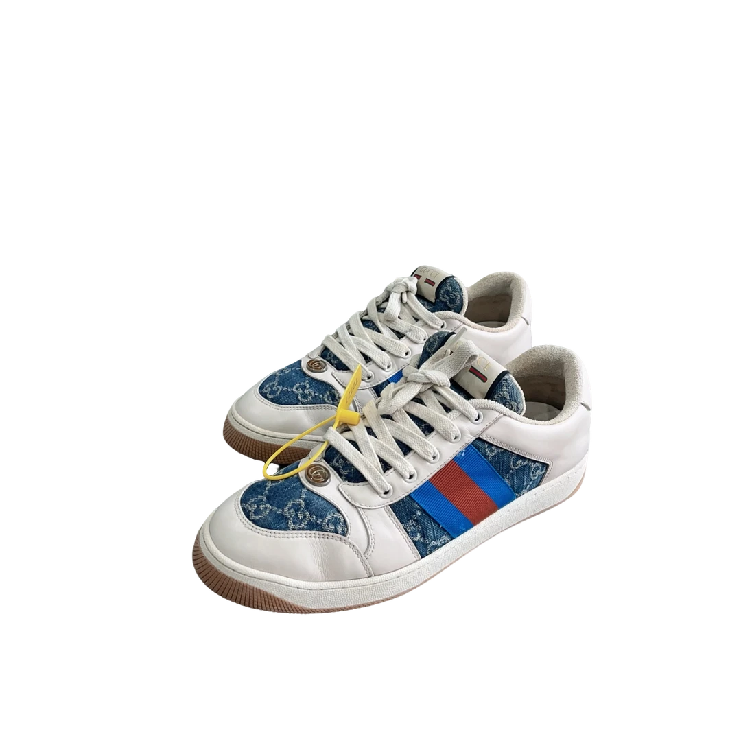 99新 GUCCI/古驰 红蓝脏脏鞋43码 t2727