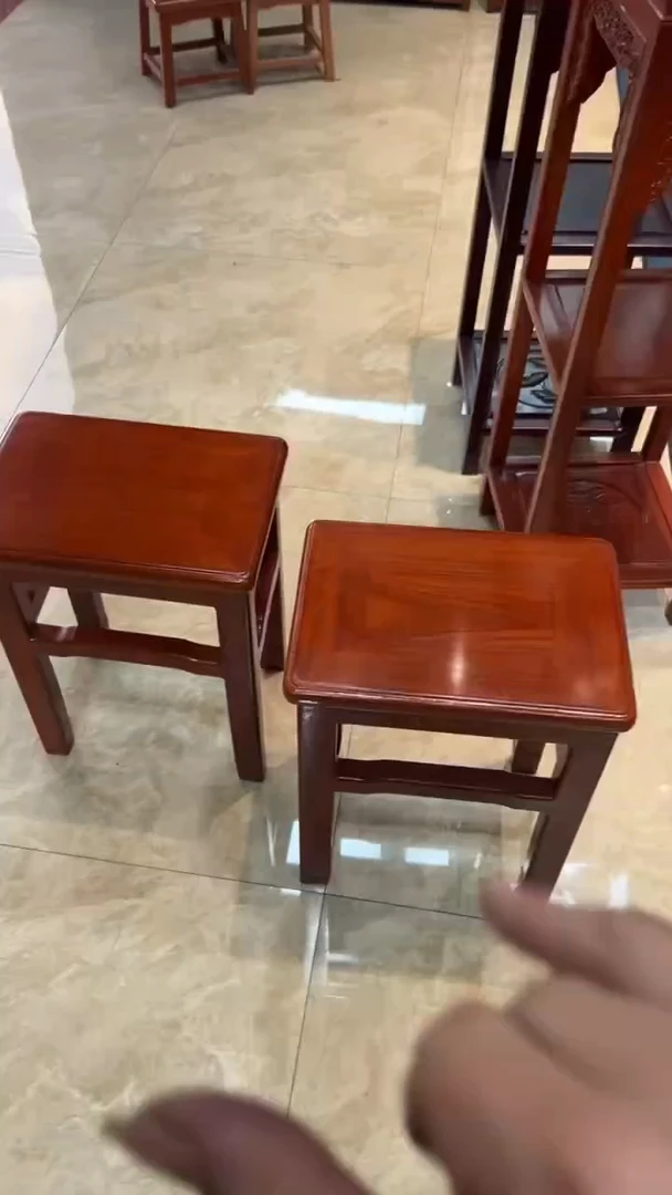 花梨木类端景台江*易福利款长方凳