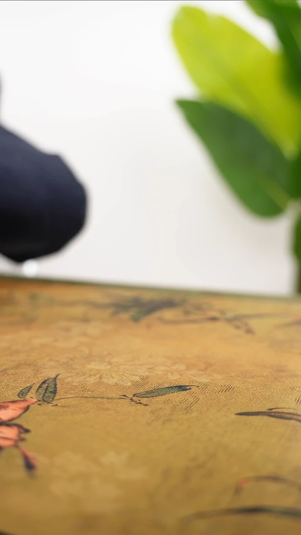 缠枝莲语景德镇青花手绘品茗杯