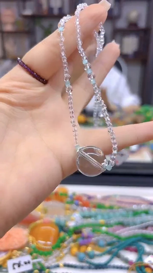 未镶嵌颈饰水晶DIY款X656