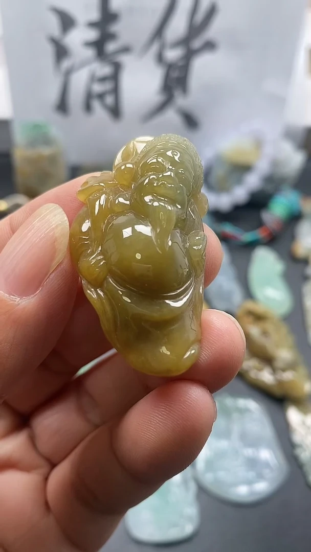 吊坠(不含链)未镶嵌翡翠1