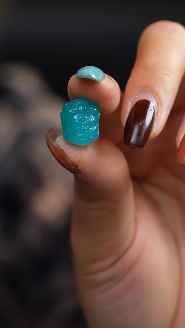 单珠未镶嵌天河石大黑天单珠