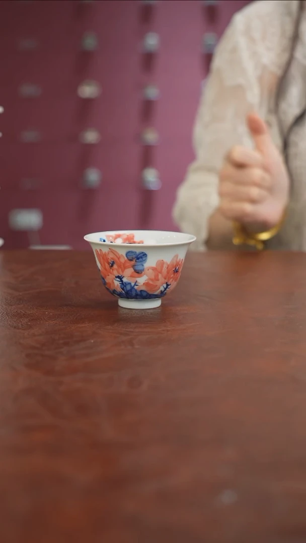 杯景德镇陶瓷杯碗柴烧多人V17