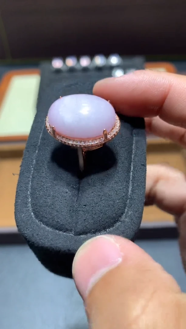 未镶嵌锂辉石戒指F148