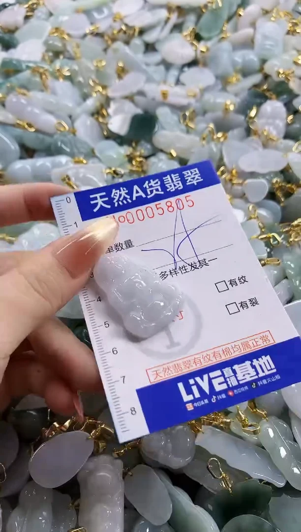 颈饰未镶嵌翡翠天然A货翡翠