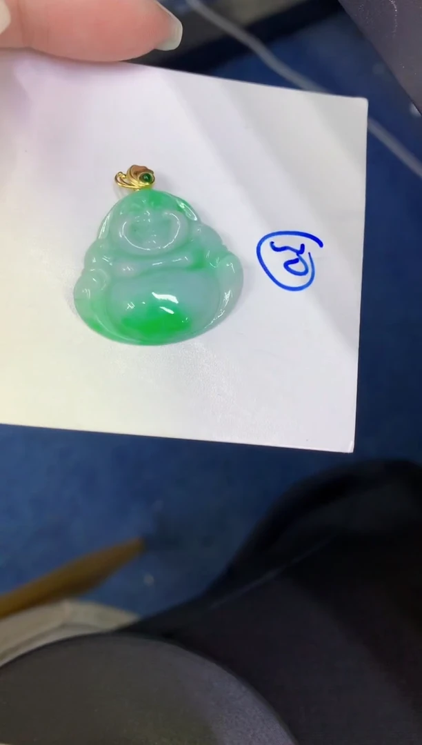 颈饰未镶嵌翡翠缅甸天然翡翠A货