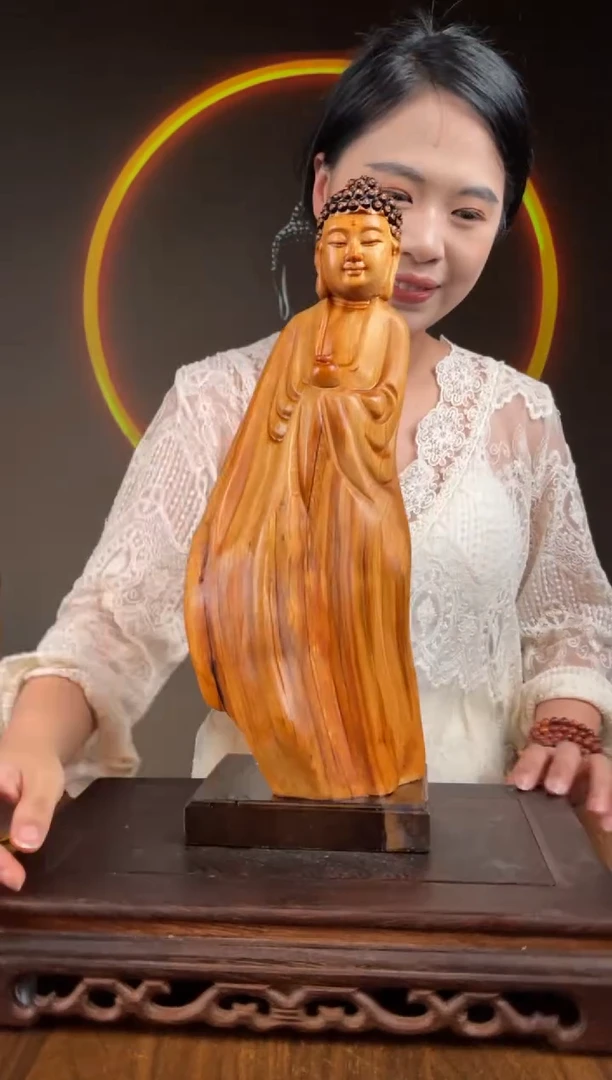 柏木（崖柏）手工摆件,先抢先得!编号:238