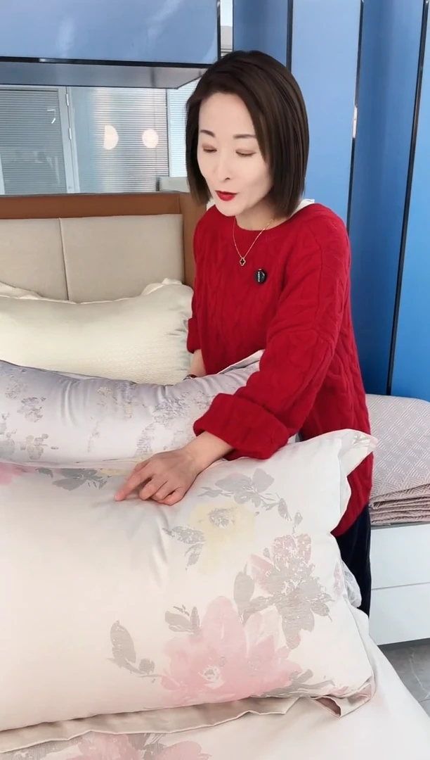 棉棉留春床盖四件套