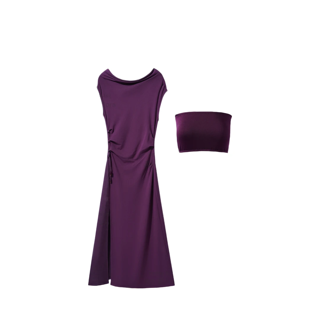 欧若风【龙哥专属】d7f29778h春意浓情女士上衣长裙套装-9778