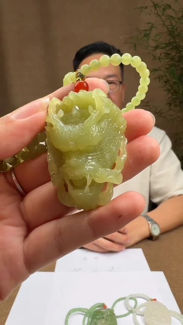 和田玉未镶嵌颈饰多样性发货1162