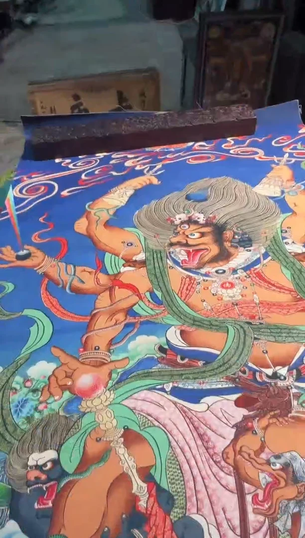 卷轴画卷轴画奥奥的唐卡