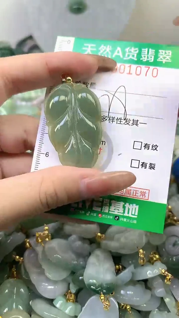 颈饰未镶嵌翡翠未镶嵌纯天然A货翡翠