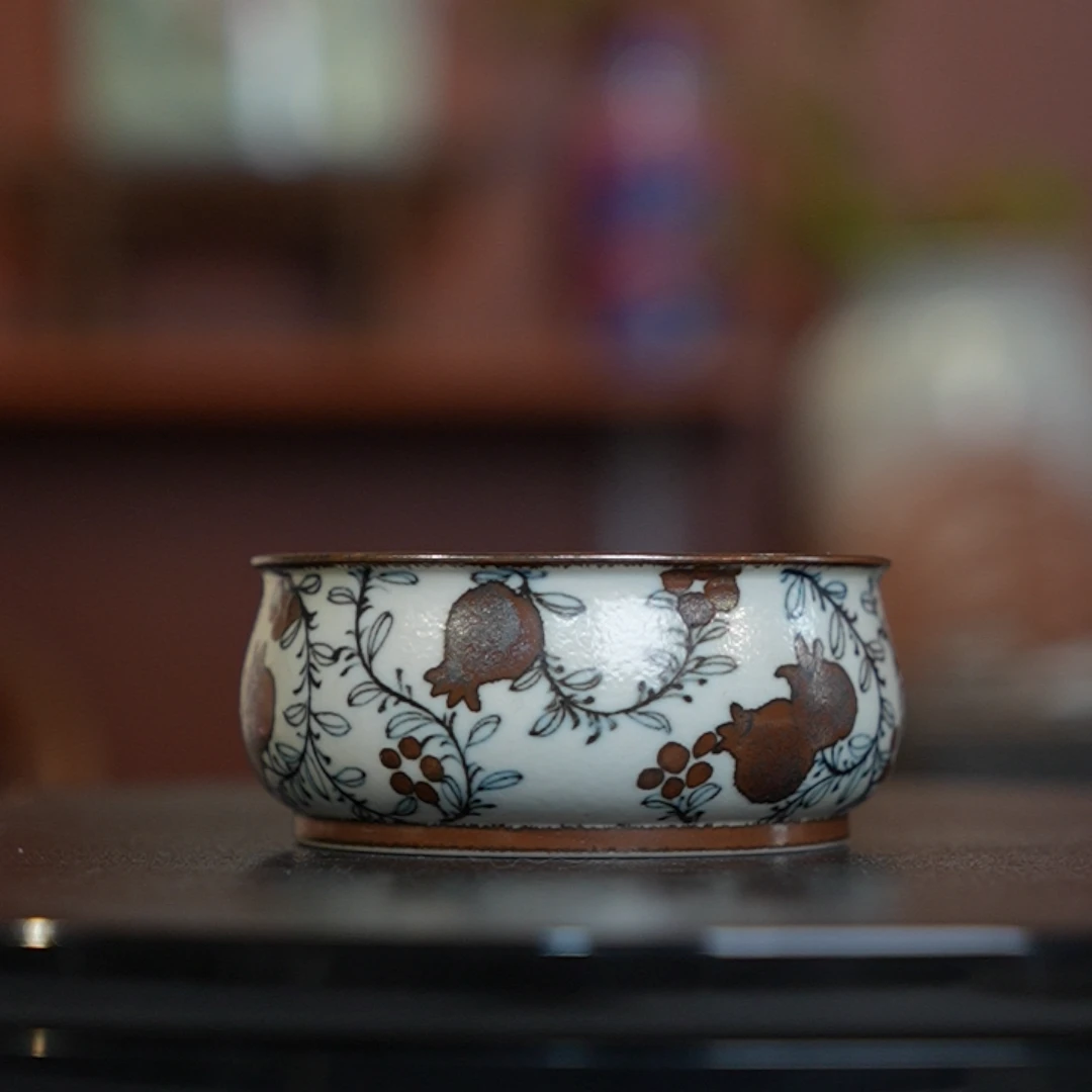 12.23/青花铁锈红普洱杯