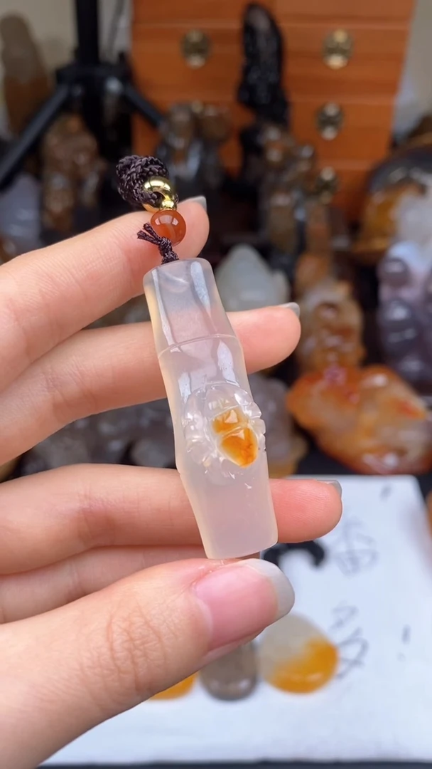 【闪购商品】玛瑙/玉髓颈饰未镶嵌AA