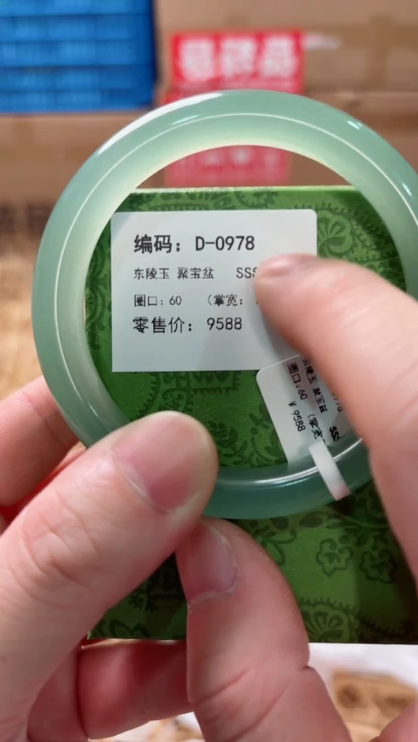 未镶嵌手镯石英质玉D-0978