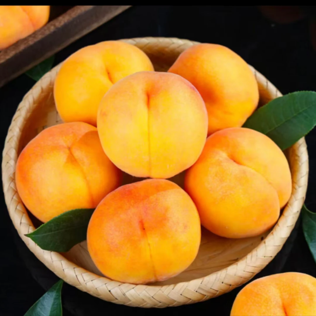 5斤【巨好吃的黄桃】香甜，桃香十足，汁水丰富