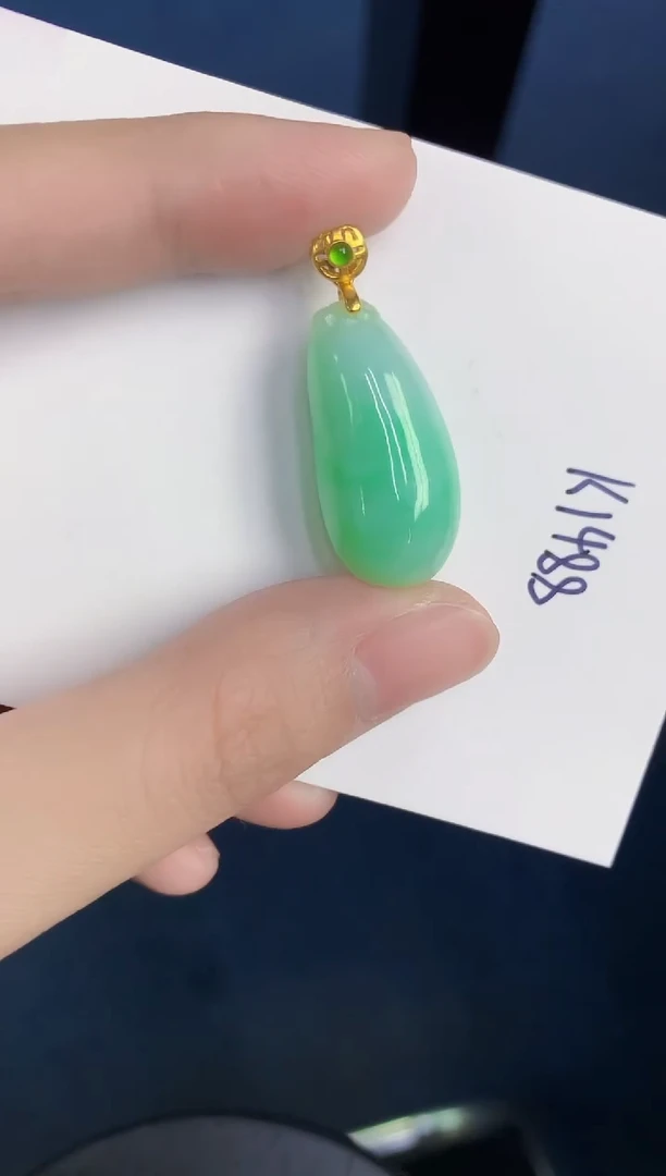 颈饰未镶嵌翡翠天然翡翠缅甸A货