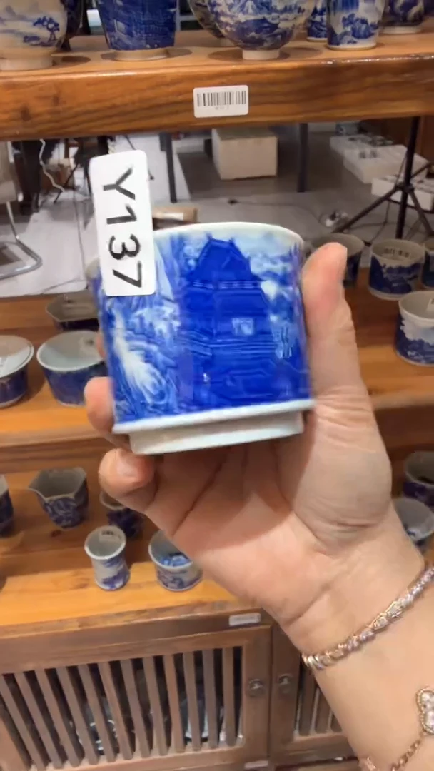 Y137诚意十足的直播间 茶具