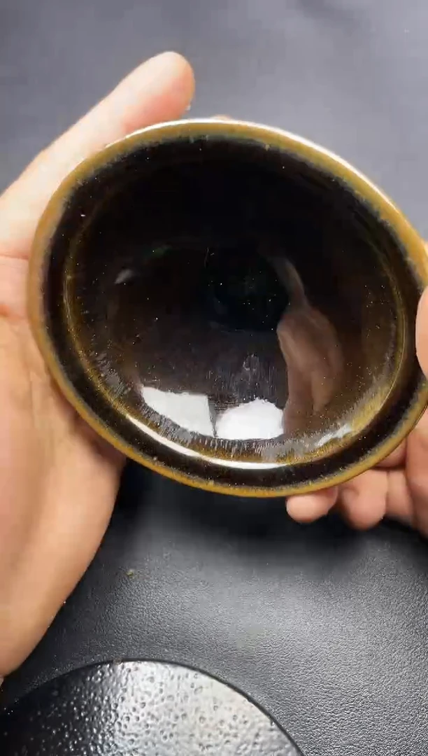 【闪购商品】茶盏98叶紫建盏叶紫