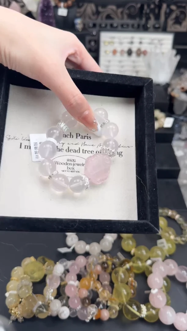 【闪购商品】水晶手链未镶嵌天然水晶 多样性发货