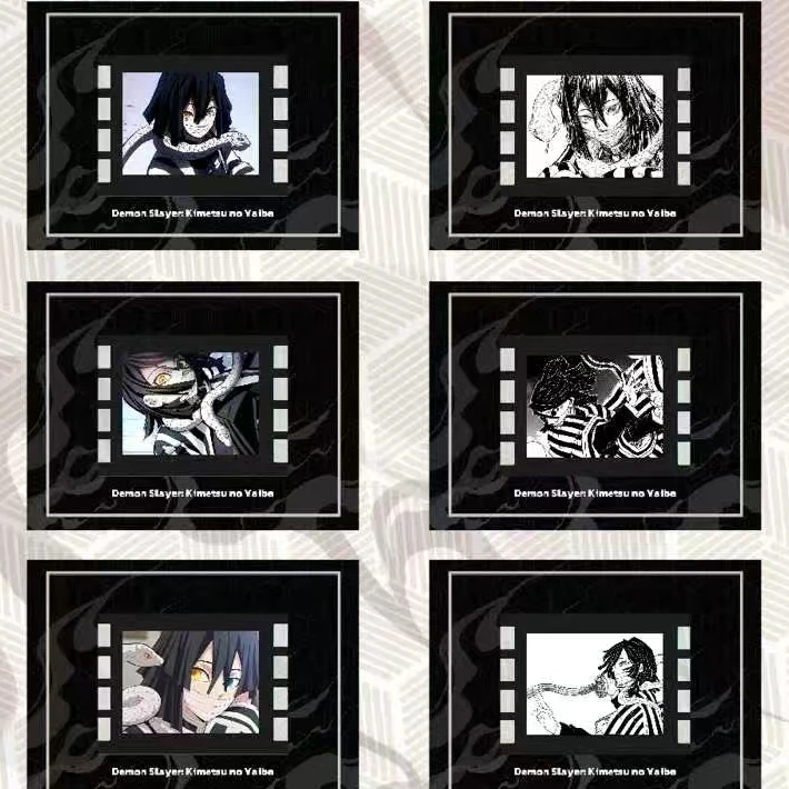 白桃文创-鬼灭之刃胶片印象卡集收藏盲盒-（代拆）