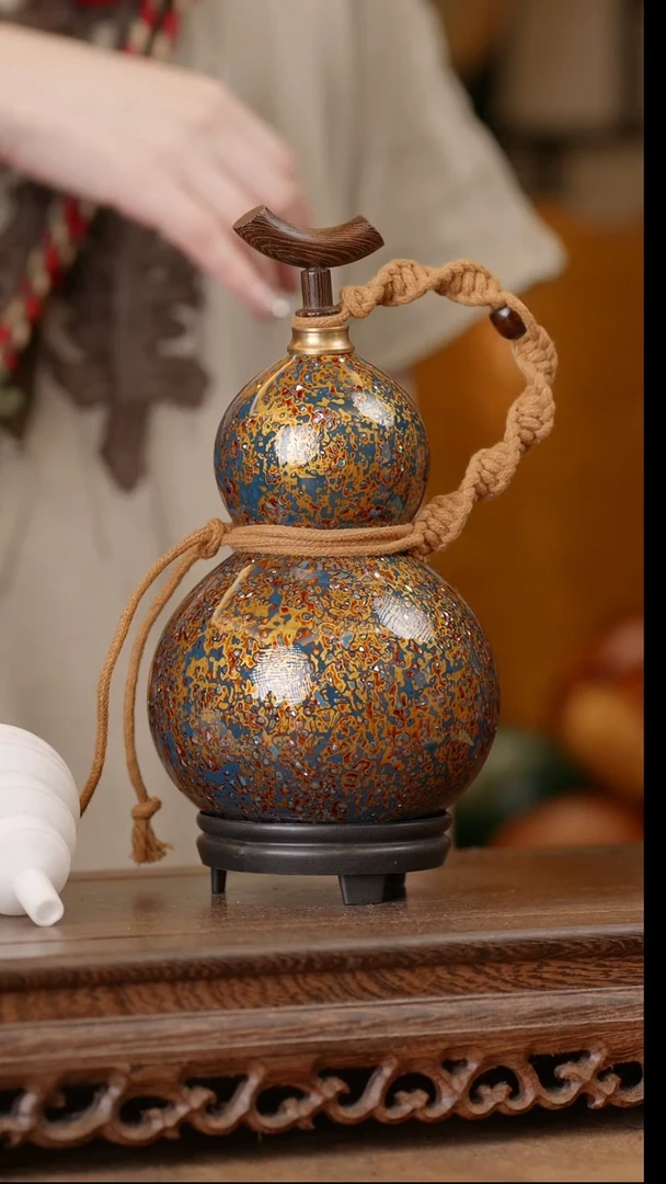 80号精品天然大漆酒葫芦一物一拍~