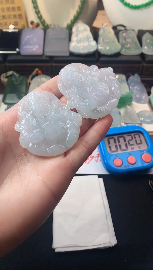 未镶嵌定制翡翠快*辉毛货不退不换多样性发一