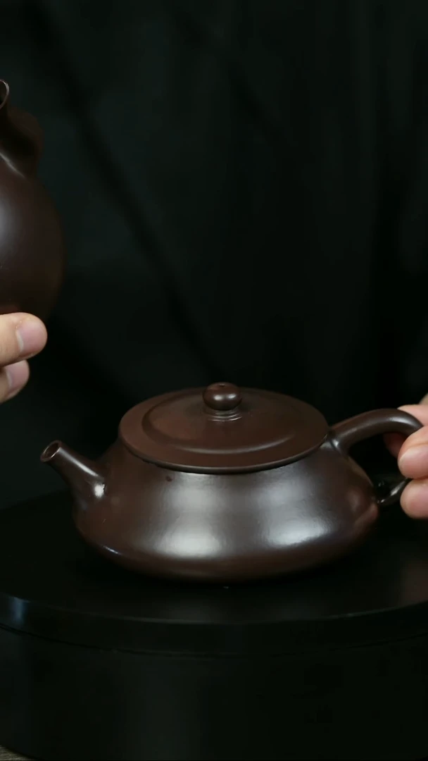 茶壶紫砂W****nH1886陈春芬紫泥柱瓢