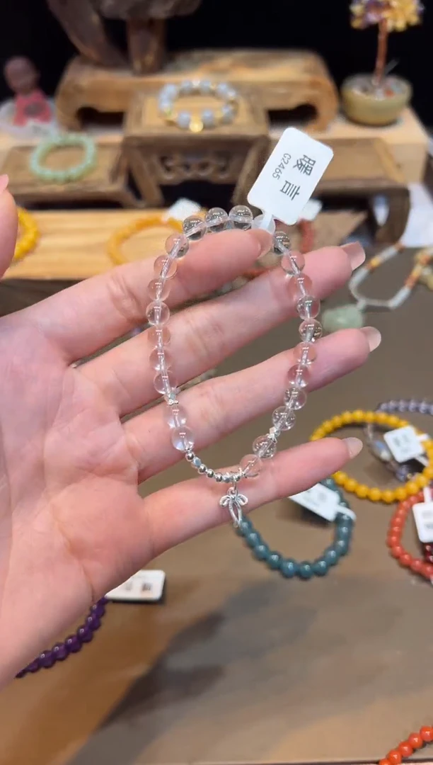 水晶手链未镶嵌手饰@@C2465