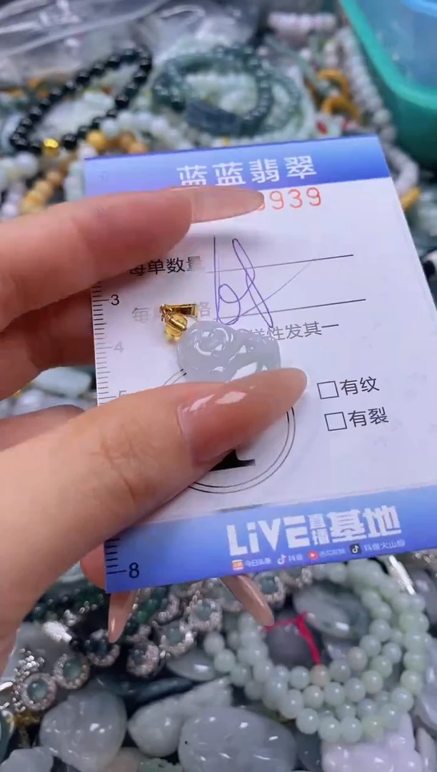 翡翠未镶嵌颈饰闪购0283939多样性发其一