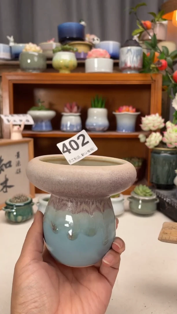 瓷片402知木小芳花盆