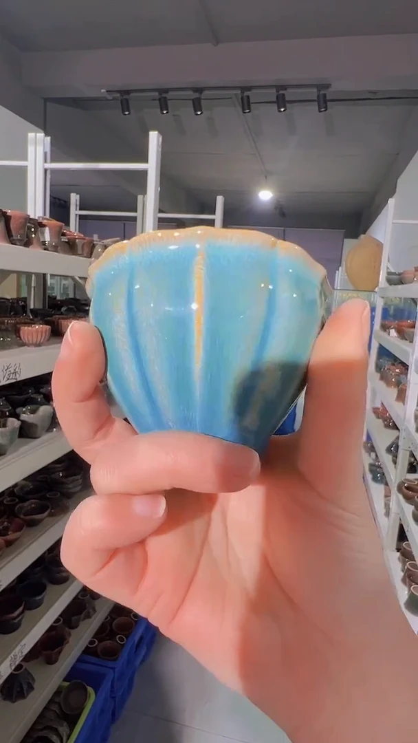 【闪购商品】杯【宜景窑蓝图豪系列】筋纹宫灯