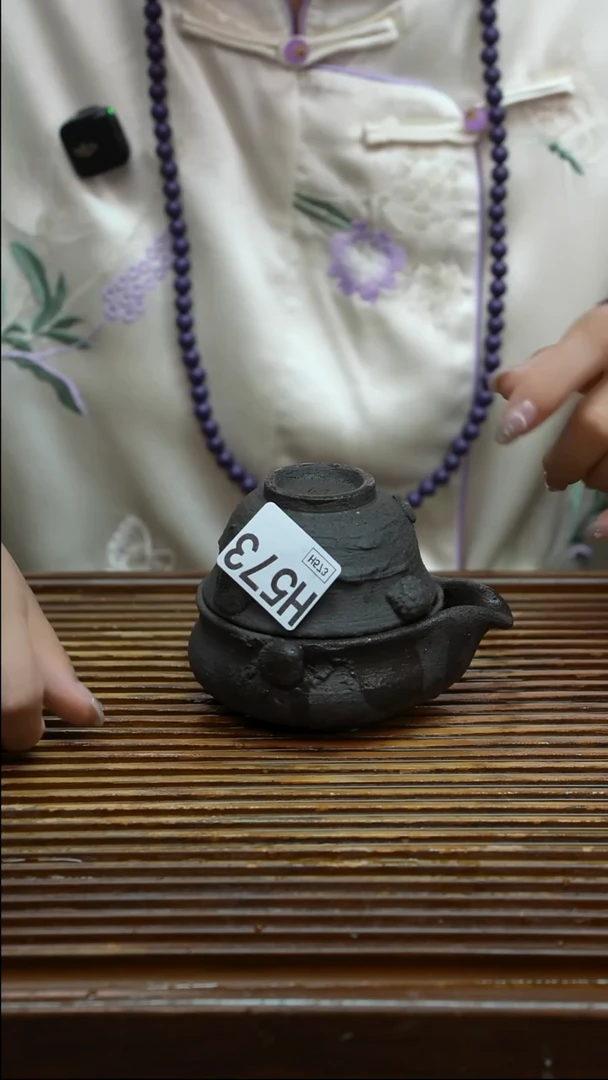 万古烧粗陶手工茶具