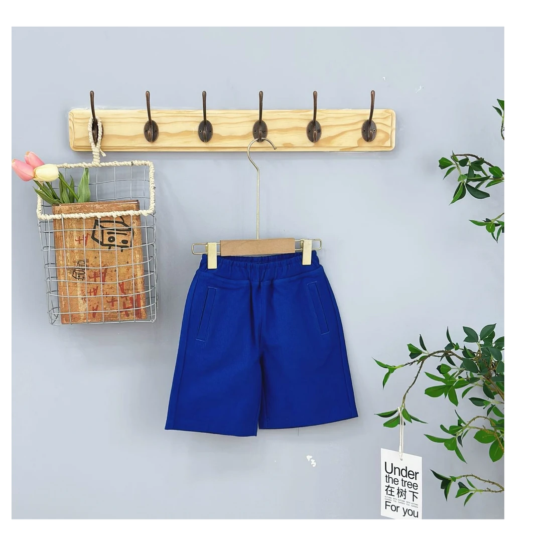 12532高端专享休闲夏款短裤宝蓝