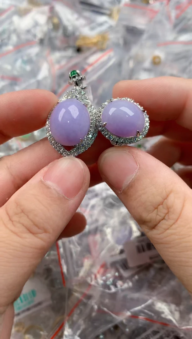 银S925镶嵌戒指翡翠111     10