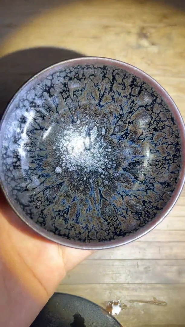 茶盏老木头精品柴烧396