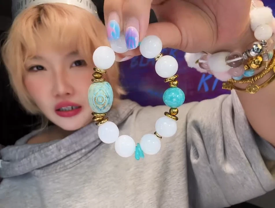 未镶嵌戒指水晶黑糖kiki