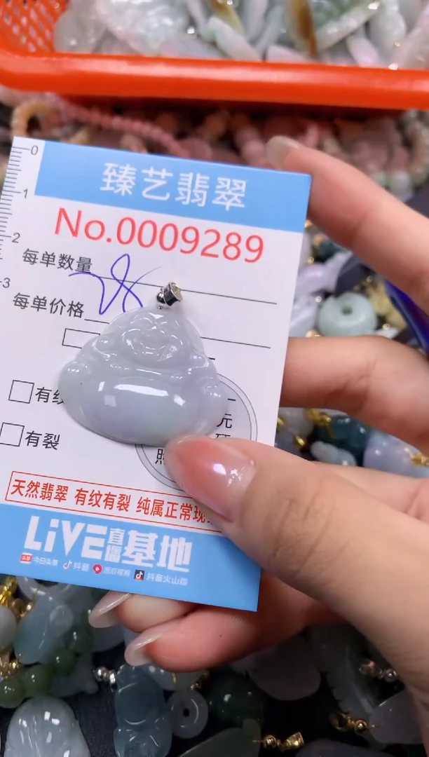 颈饰未镶嵌翡翠9289