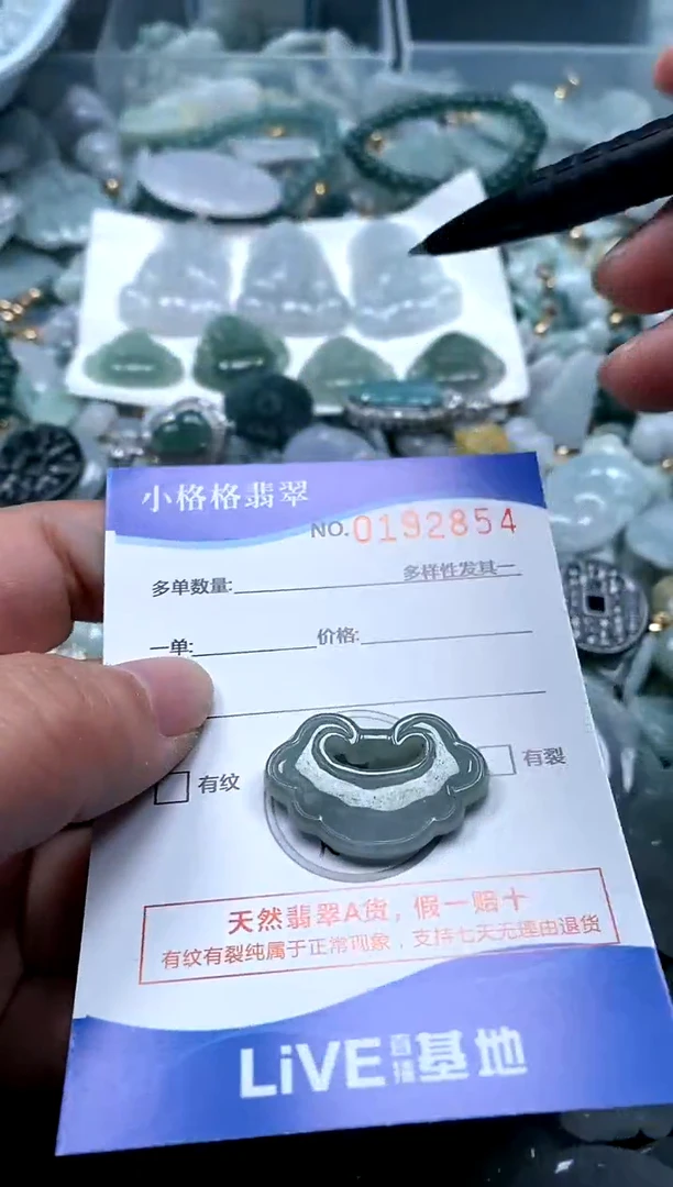 【闪购商品】翡翠颈饰未镶嵌闪购商品0192854