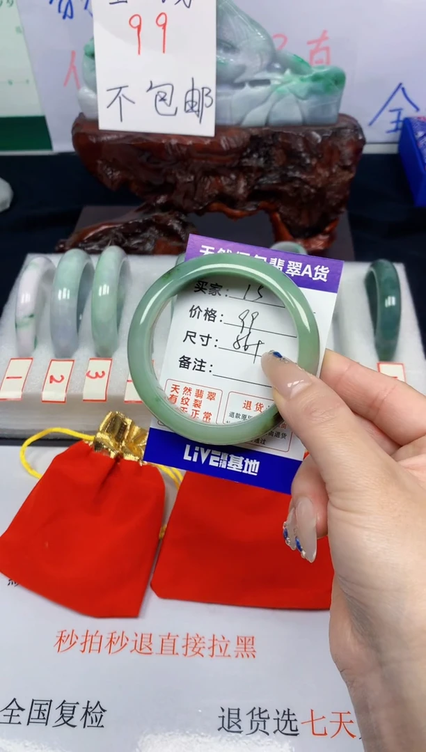 未镶嵌手镯翡翠15