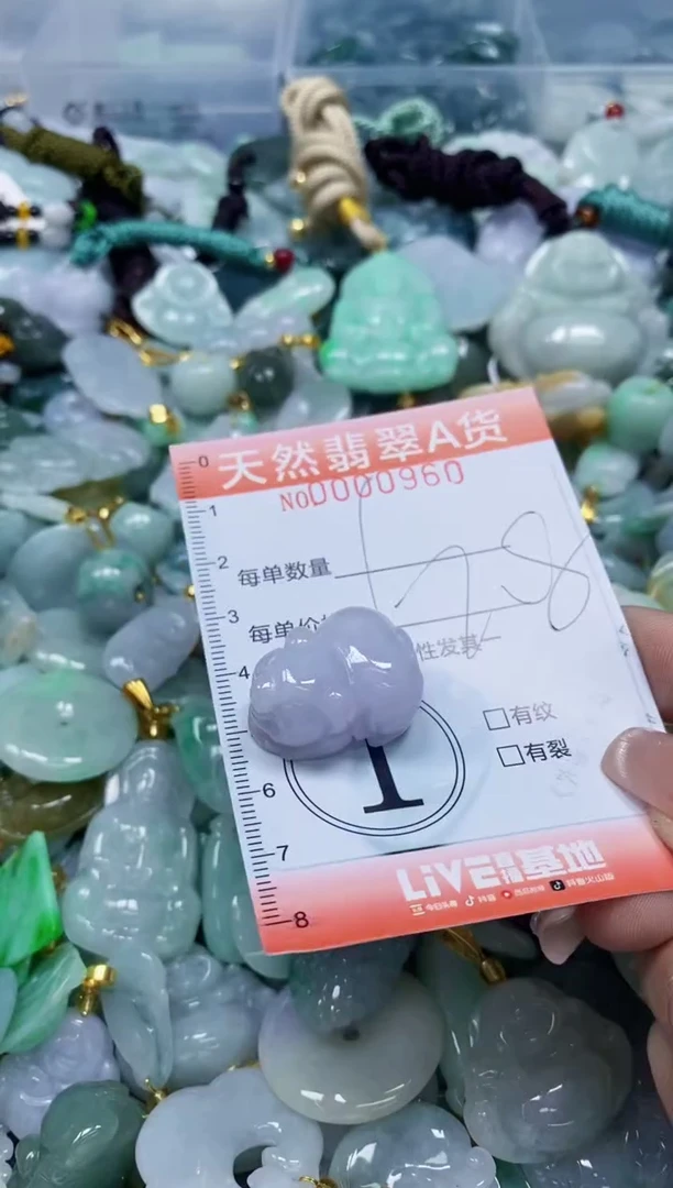 翡翠未镶嵌颈饰闪购0000960